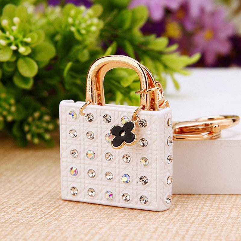 Pearl Pearl Seart Satchel Bag Satchel Diamond de zinc de diamantes de diamantes